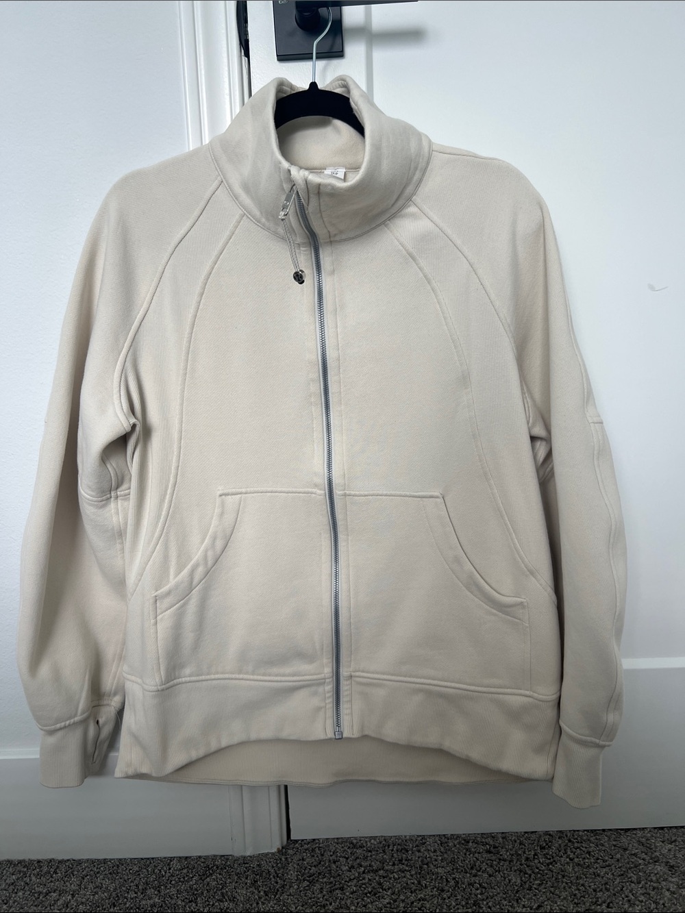 Lululemon Scuba Oversized Funnel-Neck Full Zip, XS/S